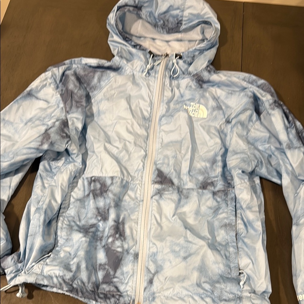 The North Face Sky Blue Hooded Jacket